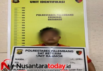 Langkah Taktis Satreskrim Polrestabes Palembang, Pencuri Motor di Ilir Barat II Berhasil Diringkus