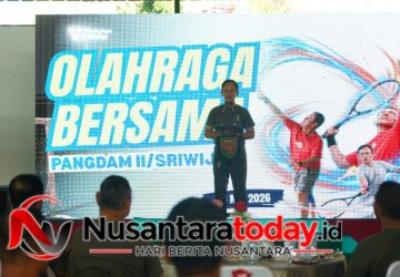 Menebar Semangat Sehat, Sinergi dan Keakraban Keluarga Besar Kodam II/Sriwijaya di Arena Olahraga