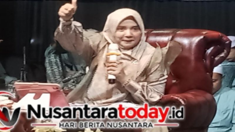 Ratusan Jamaah Padati Pengajian Akbar Tahun Baru Islam di Cibelok, Tausiyah Ustadzah Nuzul Bikin Haru dan Tertawa