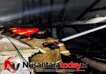 Rumah Padat Penduduk di Veteran Palembang Ludes Terbakar, 3 KK Kehilangan Tempat Tinggal