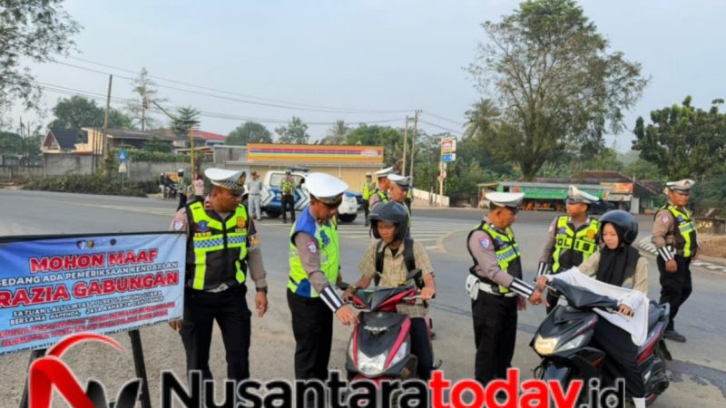 Satlantas Lampung Utara Gelar Operasi Pajak Kendaraan, Pelanggar Langsung Ditindak
