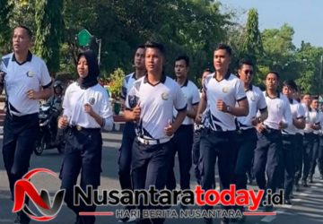 Rutan Pemalang Tingkatkan Kedisiplinan dan Kebugaran Petugas Melalui Pembinaan Fisik dan Longmarch