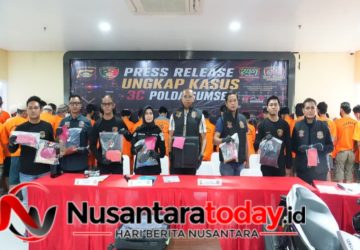Gempur Kejahatan 3C, Polda Sumsel dan Jajaran Ungkap 123 Kasus dan Amankan 137 Tersangka Selama Mei 2026