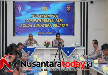 Matangkan Kesiapan Personel, Polda Sumsel Gelar Latihan Pra Operasi Patuh Musi 2026
