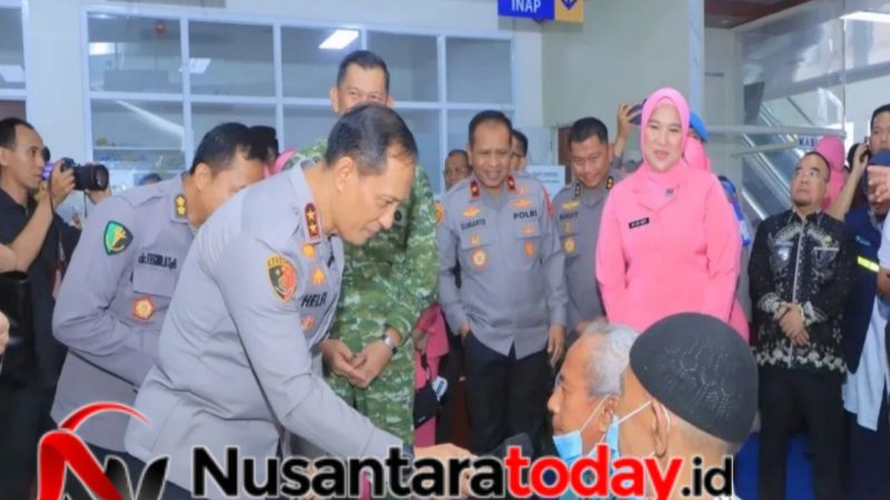 Kapolda Lampung Tinjau Klinik Stem Cell, Ribuan Warga Nikmati Layanan Kesehatan Gratis