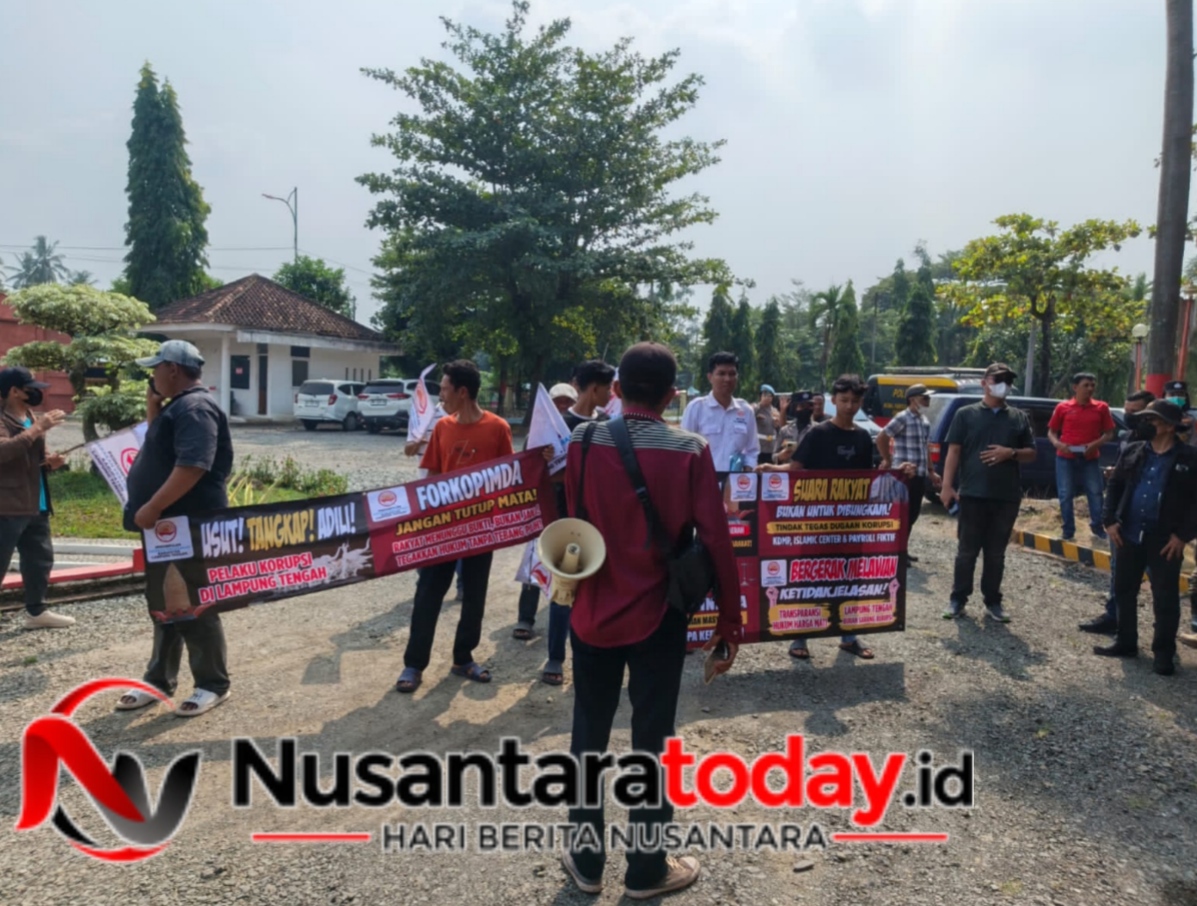 Gedor Kantor Bupati, Koalisi PGK Tolak Utang Daerah Rp100 Miliar Dan Desak Usut Dugaan Korupsi di Lampung Tengah 6 IMG 20260610 160625