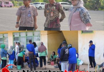 Jelang HUT ke-80 Lampung Utara, Pemkab Kerahkan ASN Bersihkan GOR Sukung Kotabumi 9 Jelang HUT ke-80 Lampung Utara, Pemkab Kerahkan ASN Bersihkan GOR Sukung Kotabumi