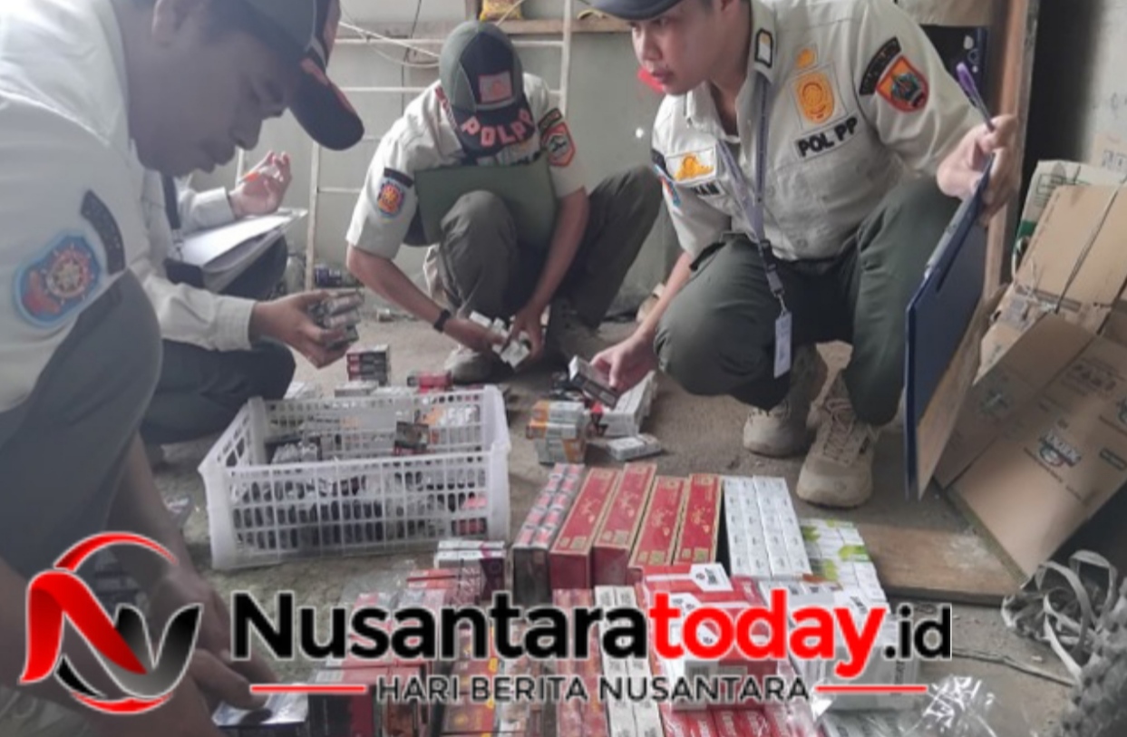 Tim Gabungan Satpol PP dan Bea Cukai Amankan Puluhan Ribu Batang Rokok Ilegal 6 IMG 20260613 204549