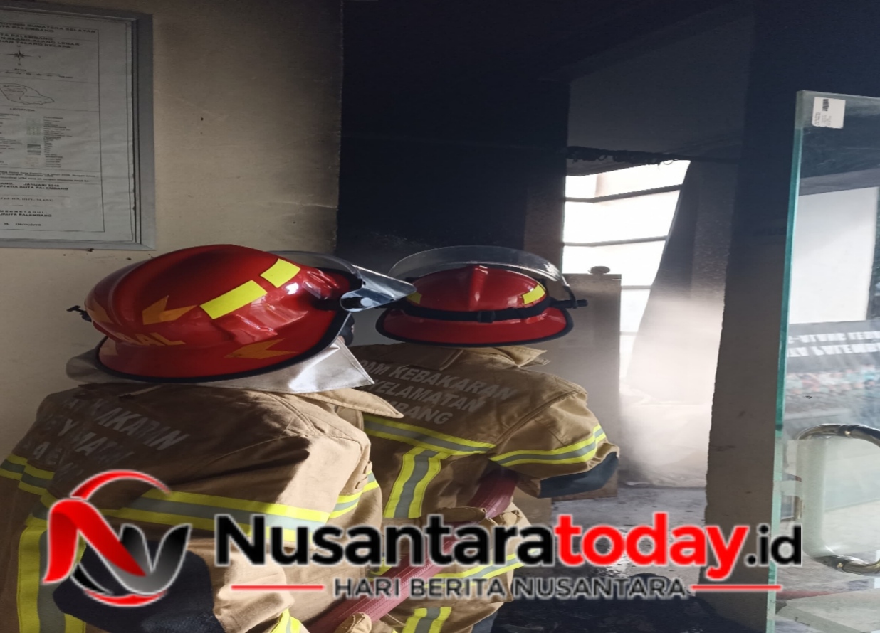 Kantor Lurah Talang Kelapa Palembang Terbakar, Api Diduga Dari Korsleting Mushola 6 IMG 20260614 085257