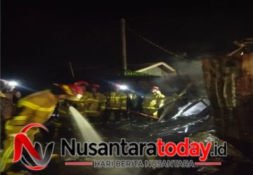 Petaka Gas LPG di Sungai Pinang: Tiga Warung Hangus, Satu Nyawa Melayang