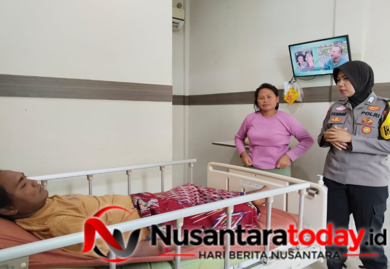 Sisi Humanis Polri: Datang Sebatang Kara, Pasien Jantung di RS Handayani Didampingi Bhabinkamtibmas 6 IMG 20260616 174441