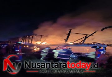 Suara Gemuruh Tengah Malam di Lorong Family, Belasan Unit Damkar Dikerahkan