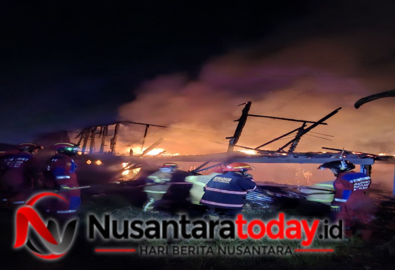 Suara Gemuruh Tengah Malam di Lorong Family, Belasan Unit Damkar Dikerahkan 6 IMG 20260617 075026