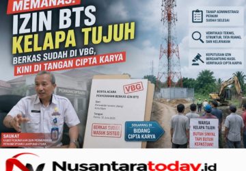 Babak Penentu Izin BTS Kelapa Tujuh: Berkas Geser ke Cipta Karya, Siapa Tanggung Jawab Jalan Rusak 10 Babak Penentu Izin BTS Kelapa Tujuh: Berkas Geser ke Cipta Karya, Siapa Tanggung Jawab Jalan Rusak