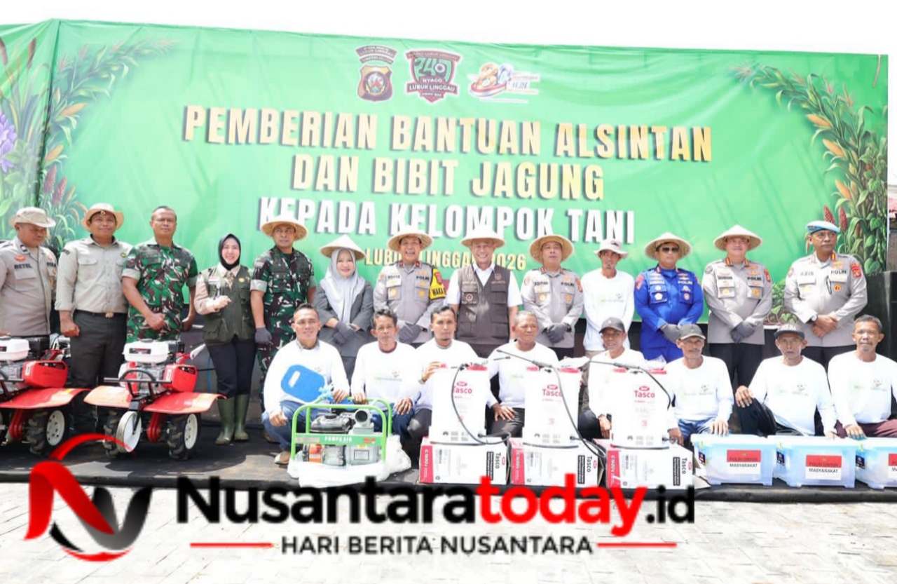 Sokong Ketahanan Pangan Nasional, Polda Sumsel Salurkan Traktor hingga Ribuan Benih Ikan di Lubuklinggau 6 IMG 20260619 061110