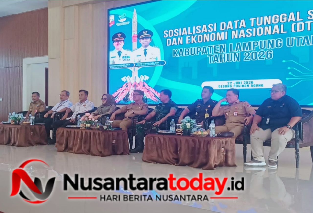 Akurasi Data Pembangunan, Kejari Lampung Utara Kawal Implementasi DTSEN 6 IMG 20260622 175212