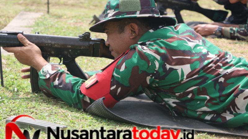 Jaga Profesionalisme, Kodim 0418/Palembang Gelar Latihan Menembak Triwulan I 2026