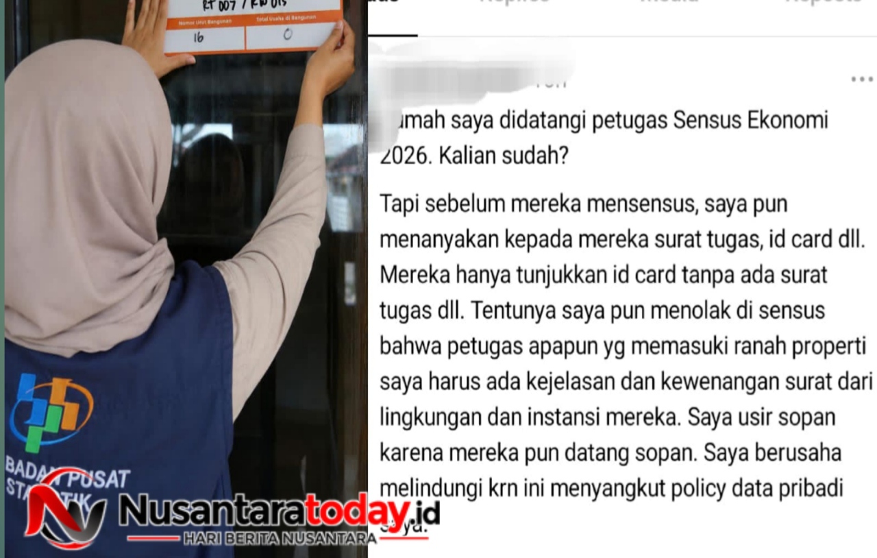 Ramai Sensus Ekonomi 2026 di Medsos, Warganet Bagikan Tips Cek Atribut Petugas BPS yang Asli 6 IMG 20260623 223038