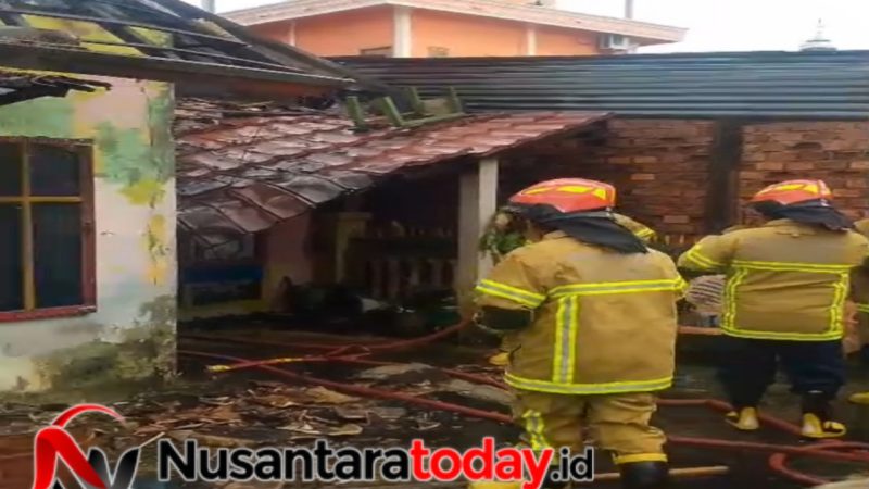 Kebakaran Hanguskan Rumah di Tangga Buntung, Tiga Bocah Alami Luka Bakar
