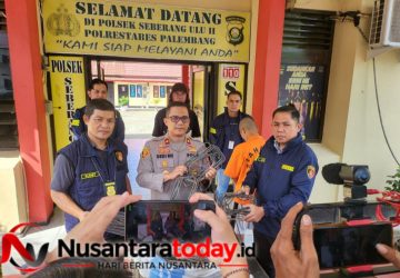 Sikat Spesialis Pembobol Gudang, Polsek SU II Palembang Amankan Ratusan Besi Behel