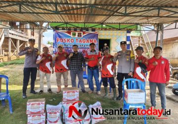 Polres Empat Lawang Hadir untuk Korban Kebakaran, Salurkan Bantuan di Muara Pinang