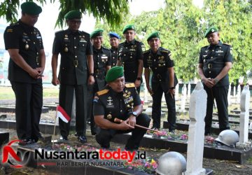 Kenang Jasa Para Pahlawan, Ziarah Rombongan Warnai HUT ke-45 Korem 044/Gapo