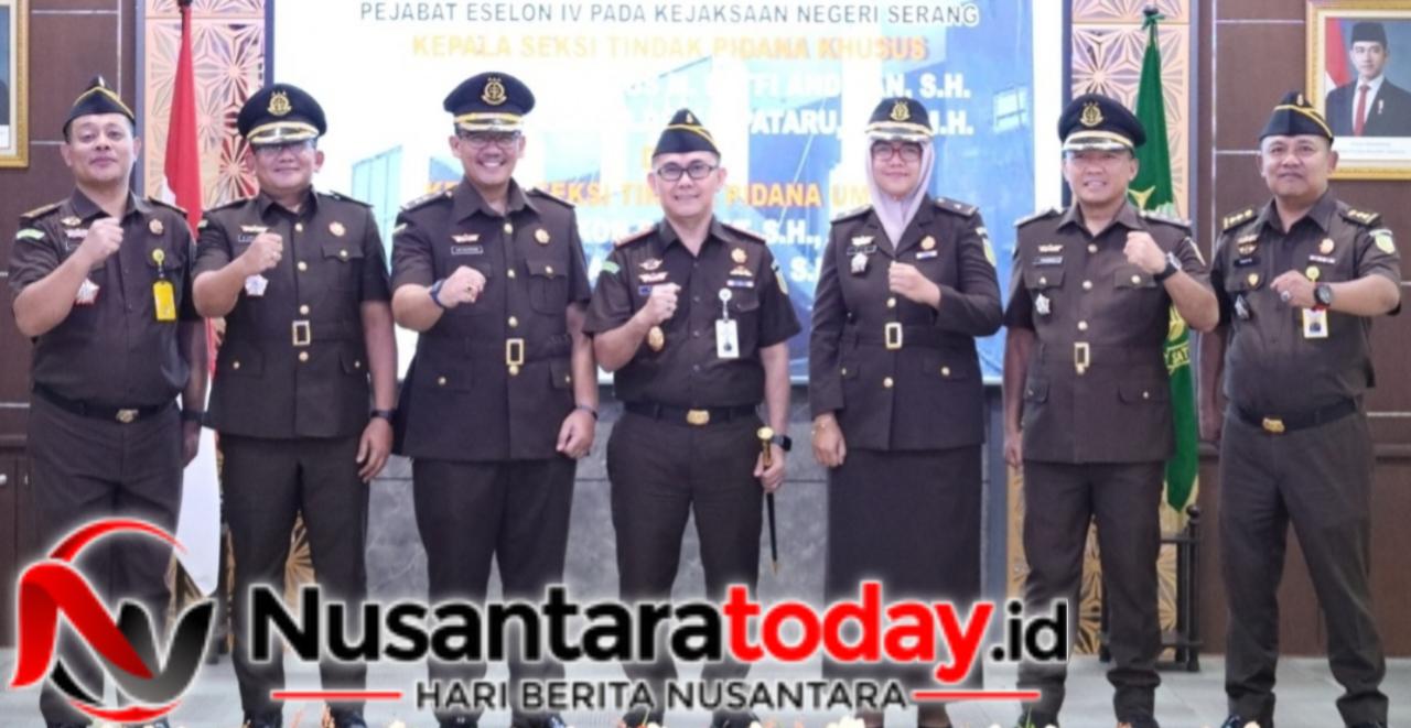 Kejari Serang Gelar Sertijab Pejabat Eselon IV, Perkuat Kinerja Bidang Pidana Umum dan Pidana Khusus 6 IMG 20260701 WA0008