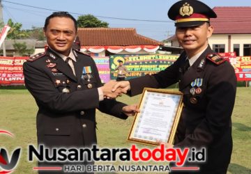 Hari Bhayangkara ke-80, Kapolres Lampung Utara Anugerahkan Penghargaan 48 Personel 8 Hari Bhayangkara ke-80, Kapolres Lampung Utara Anugerahkan Penghargaan 48 Personel