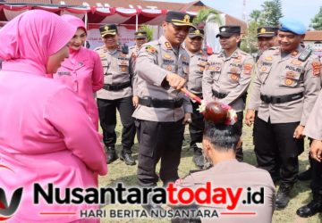 Kapolres Lampung Utara Pimpin Kenaikan Pangkat 67 Personel 7 Kapolres Lampung Utara Pimpin Kenaikan Pangkat 67 Personel