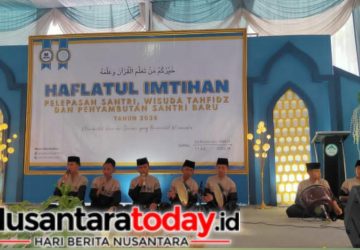 Pondok Pesantren Generasi Gemilang Gelar Haflatul Imtihan dan Penyematan Pin Tasmi Tahfidzul Qur’an