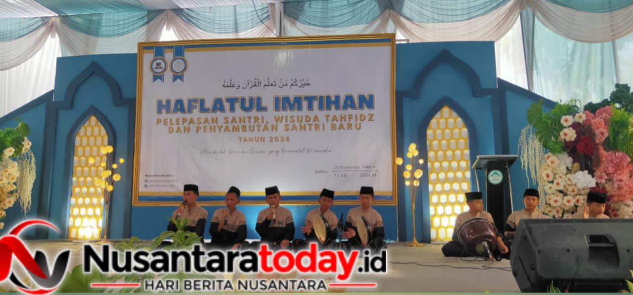 Pondok Pesantren Generasi Gemilang Gelar Haflatul Imtihan dan Penyematan Pin Tasmi Tahfidzul Qur'an 6 IMG 20260711 WA0027