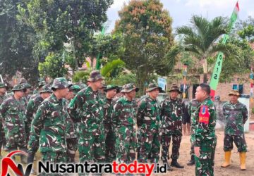 Apel Pagi Satgas TMMD Ke-129 Jadi Pemantik Semangat Bangun Desa