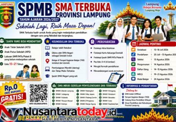 SMAN 1 Kotabumi Resmi Buka Pendaftaran SMA Terbuka 2026/2027, Beri Kesempatan Anak Putus Sekolah Raih Masa Depan 10 SMAN 1 Kotabumi Resmi Buka Pendaftaran SMA Terbuka 2026/2027, Beri Kesempatan Anak Putus Sekolah Raih Masa Depan