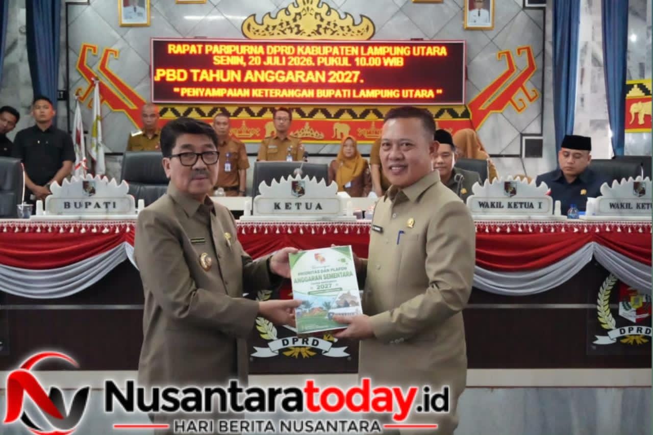 Bupati Hamartoni Sampaikan Nota Keuangan P-APBD 2026, DPRD Lampung Utara Mulai Bahas KUA-PPAS 2027 6 IMG 20260720 WA0023