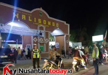 Satlantas Turun Tangan, Lalin Pembukaan MTQ di Lampura Tetap Lancar