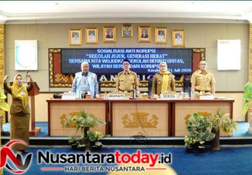 Bupati Lampung Utara Buka Sosialisasi Anti Korupsi bagi Siswa SD dan SMP