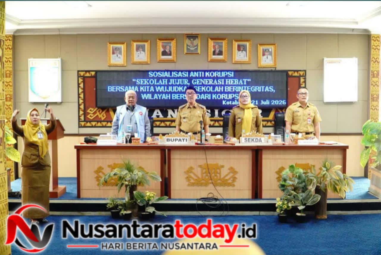 Bupati Lampung Utara Buka Sosialisasi Anti Korupsi bagi Siswa SD dan SMP 6 IMG 20260721 WA0007