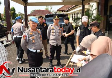 Cek Senpi hingga Tes Urine, Bidpropam Polda Lampung Sidak Personel Polres Lampung Utara