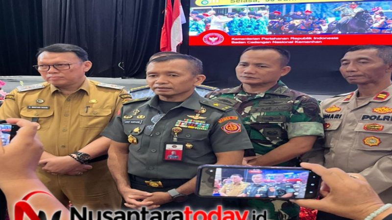 Perkuat Ketahanan Nasional, Kasdim 0418/Palembang Hadiri Sosialisasi Bela Negara untuk Kalangan Pekerja