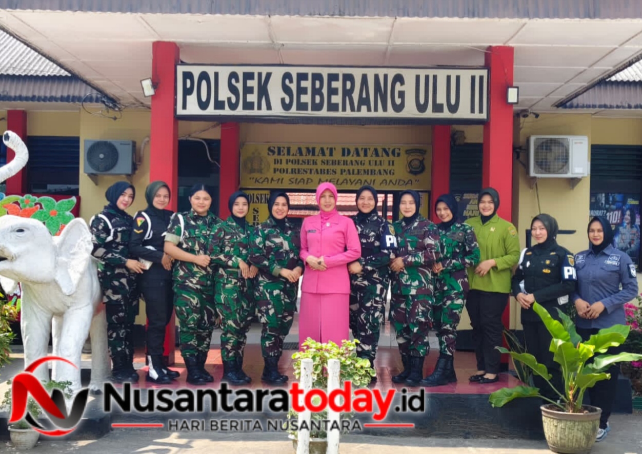 Bukan Penggerebekan Biasa, Detik-Detik Pasukan Korps Wanita Angkatan Darat Geruduk Polsek Seberang Ulu II Palembang 6 IMG 20260701 151757