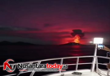 Status Gunung Anak Krakatau Naik Jadi Siaga, Kapal Dilarang Mendekat Dalam Radius 5 Kilometer