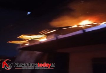 Kebakaran Landa Kawasan Padat Dwikora Palembang, Rumah Ketua RT Hangus Dilalap Api