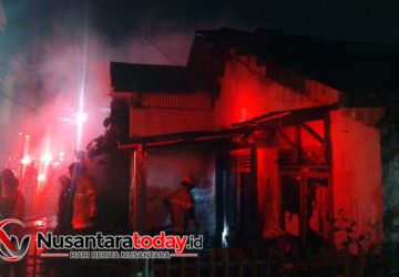 Kebakaran di Permukiman Padat Ilir Timur I Palembang, Satu Rumah Warga Hangus Dilalap Api