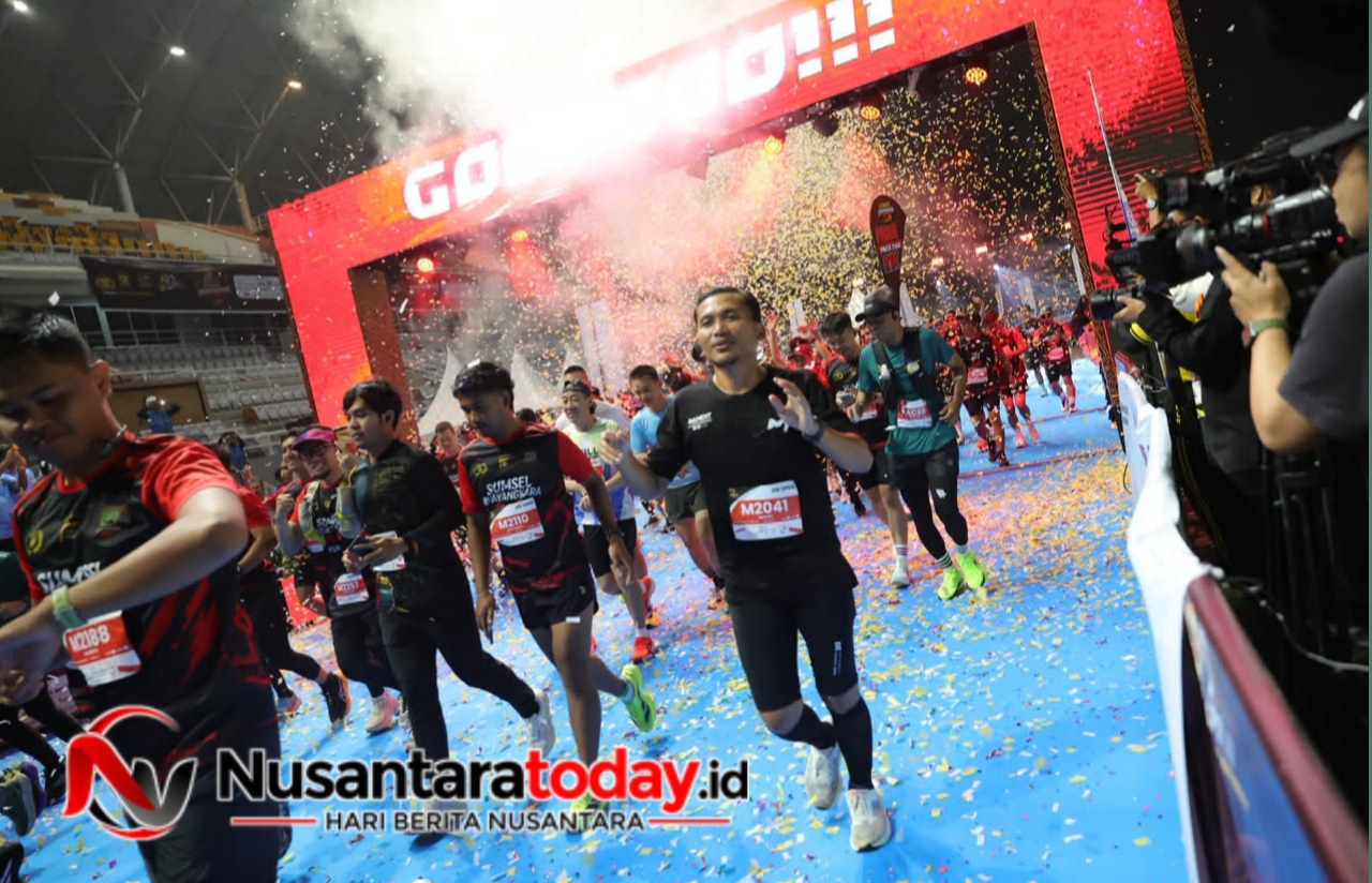 Lautan Manusia di Jakabaring, Sumsel Bhayangkara Run 2026 Diikuti Lebih dari 8 Ribu Pelari 6 IMG 20260712 091032
