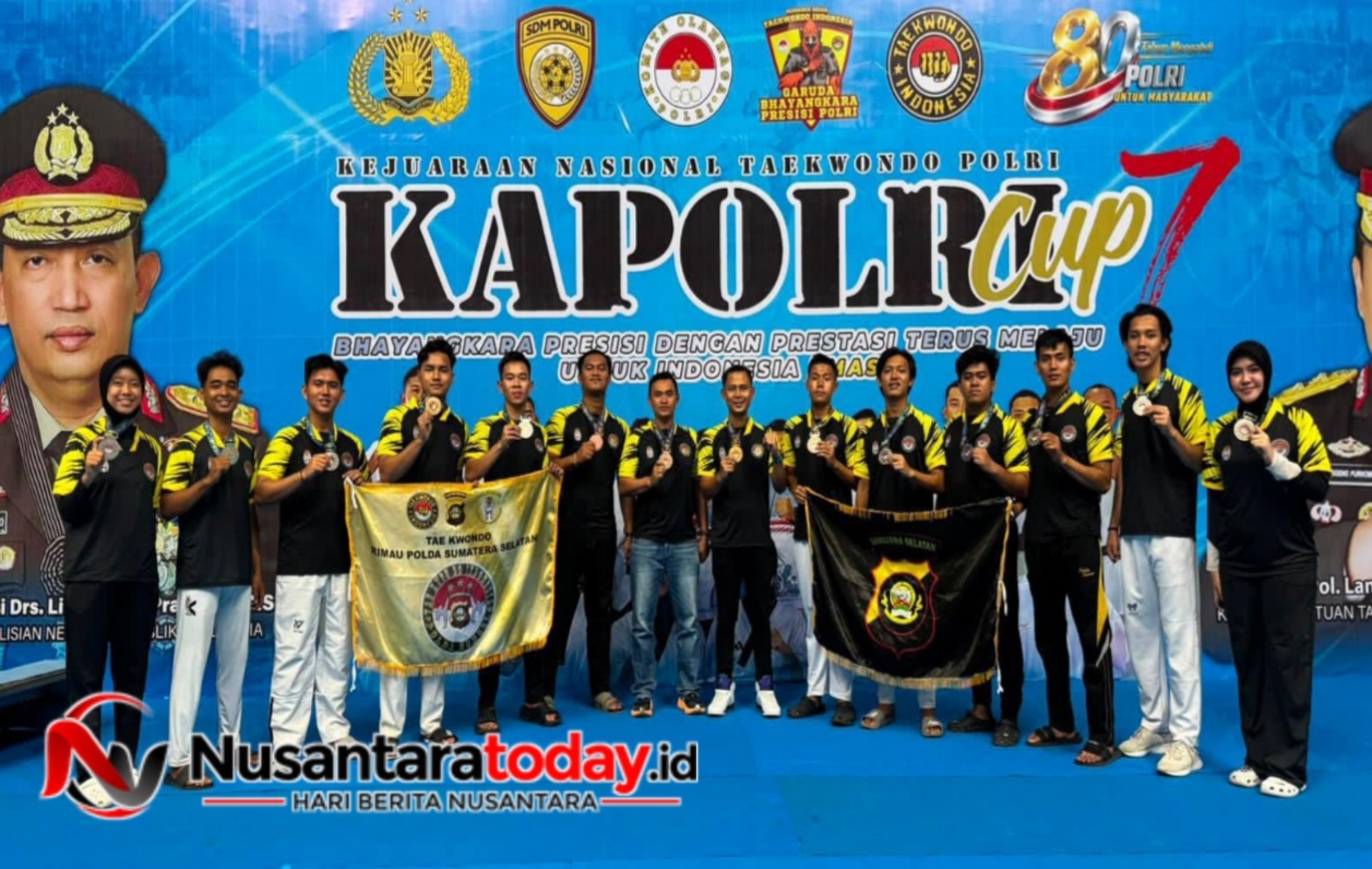 Prestasi Gemilang Kontingen Taekwondo Rimau Polda Sumsel di Kapolri Cup 7, Raih 13 Medali Nasional 6 IMG 20260712 211847