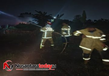 Diduga Akibat Lalai, Dua Wilayah di Palembang Dilanda Kebakaran