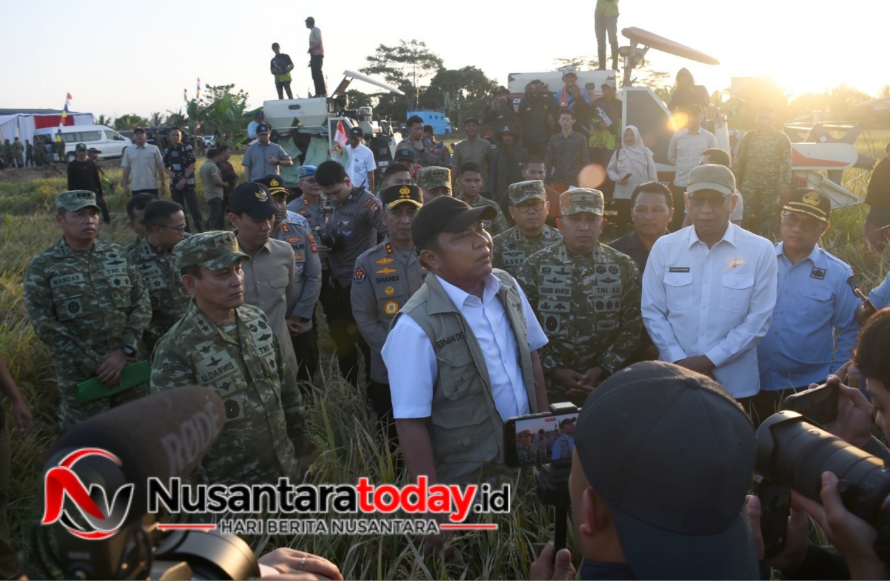 Perkuat Sinergi Pangan Nasional, Danrem 044/Gapo Hadiri Panen Raya TNI Menuju Swasembada Mandiri 6 IMG 20260718 110412