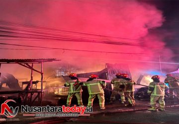 Dua Peristiwa Kebakaran Terjadi Beruntun di Gandus Palembang, Lahan 7.000 M² dan Bengkel Las Hangus