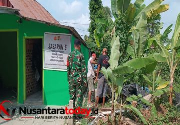 Satgas TMMD Ke- 129 Kodim 0418/Palembang Kebut Finishing Rehab RTLH Milik Ibu Sumilah
