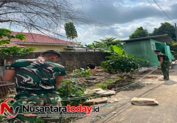 Hari Ke-16 TMMD Ke-129, Satgas Kodim 0418/Palembang Lanjutkan Pembangunan Sumur Bor Mushola Al-Mufakat
